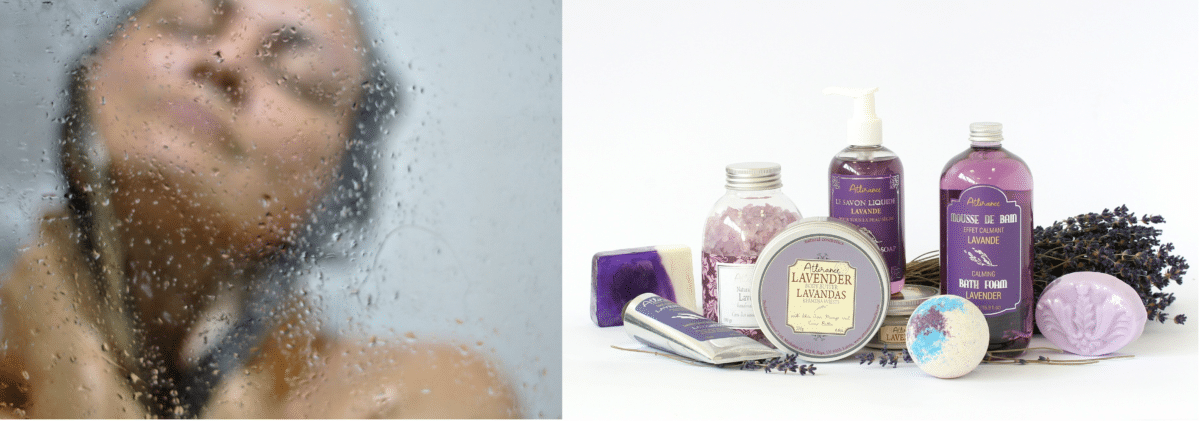 douche produits hygiène
