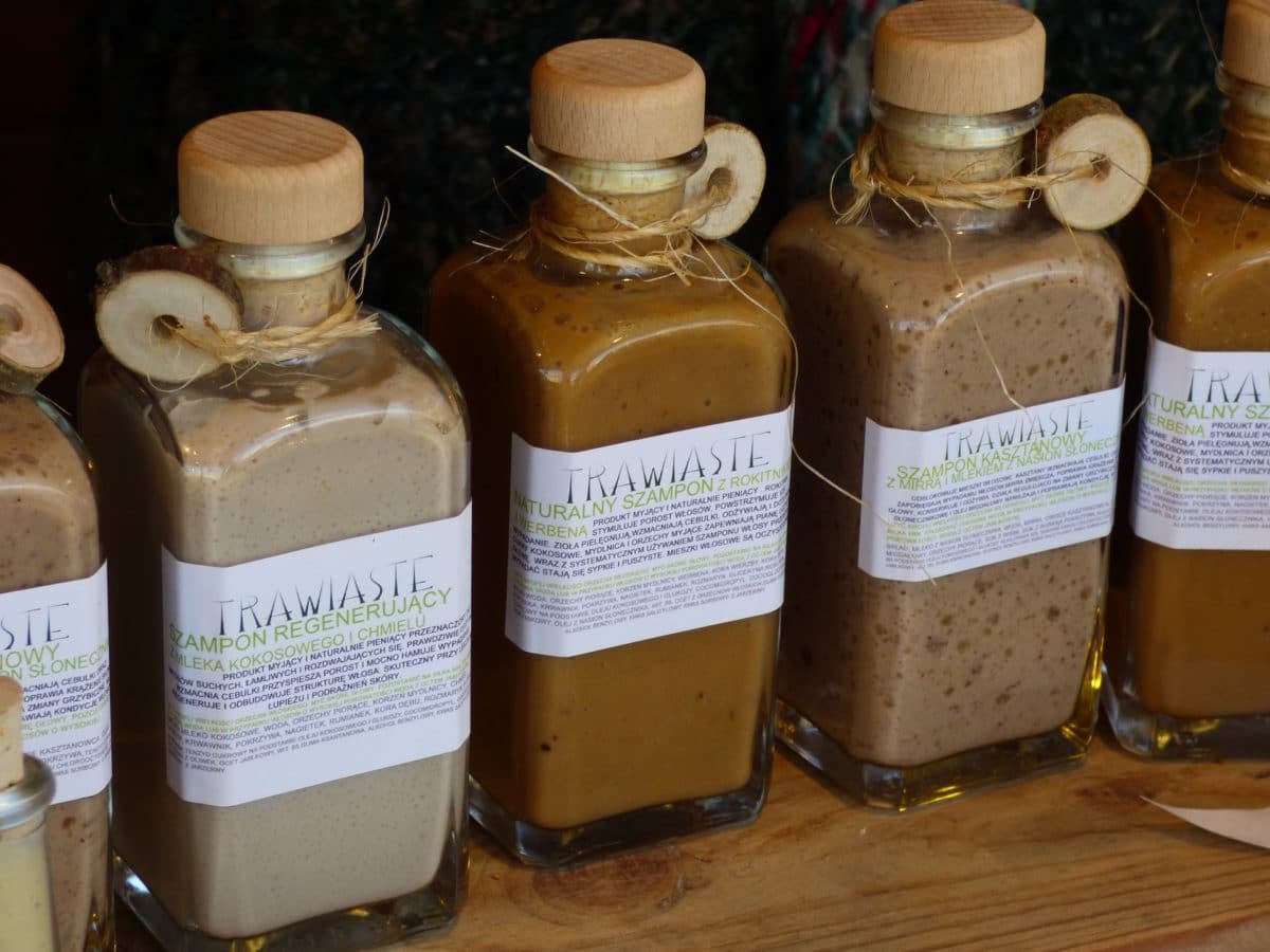 naturel shampoing