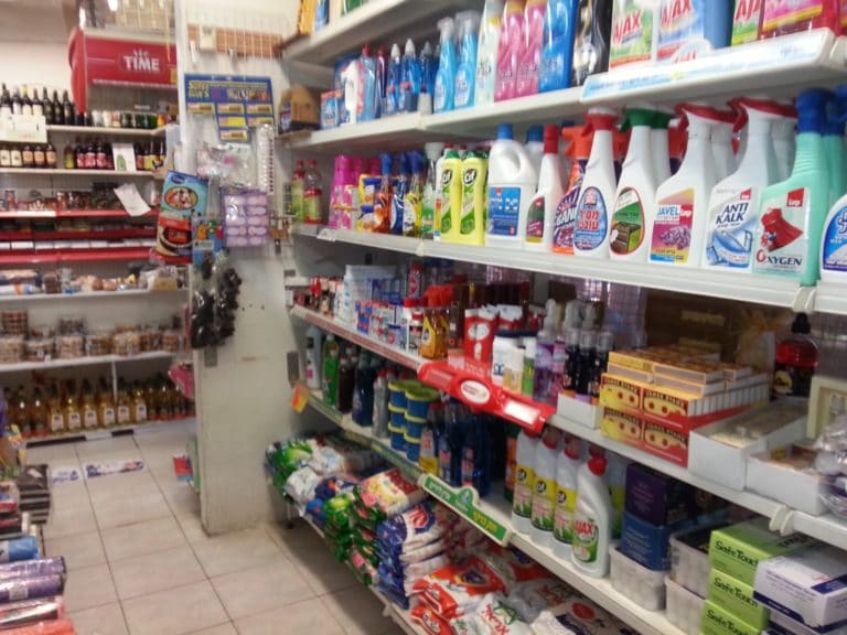 Javel - supermarché