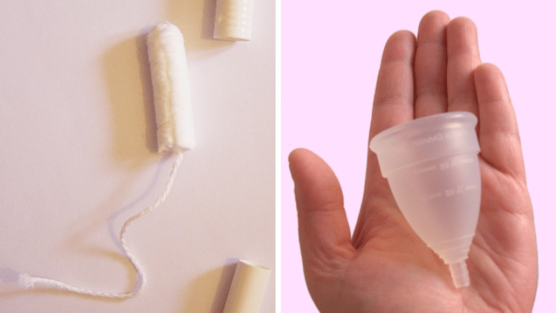 coupe menstruelle tampon hygiénique