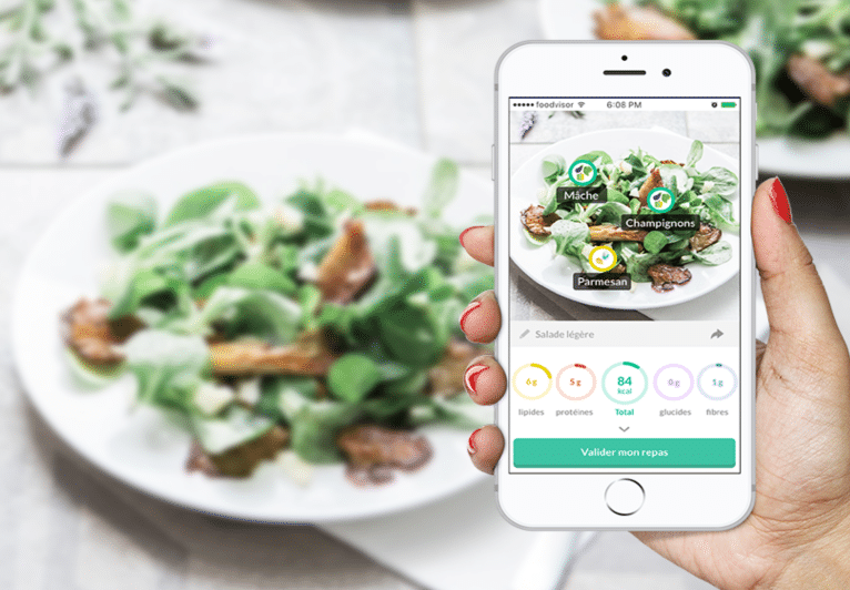 foodvisor application mobile alimentation