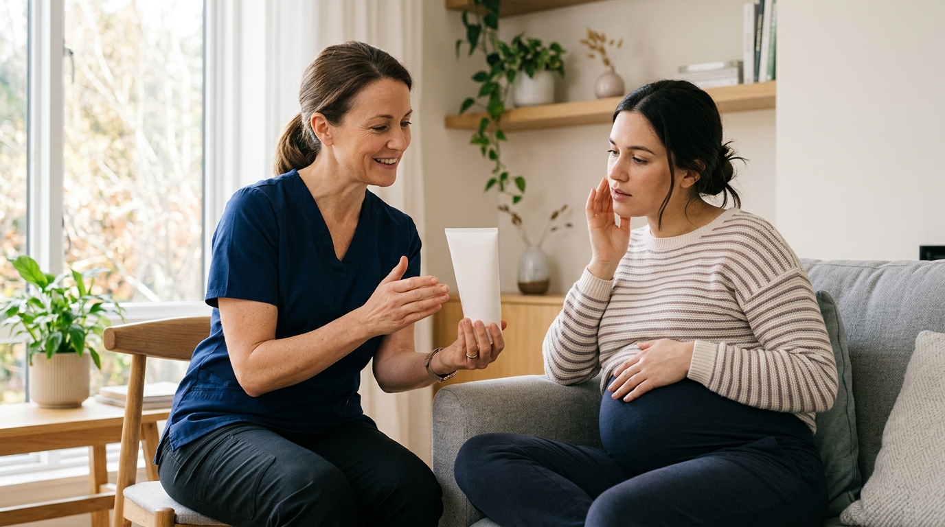 J’ai arrêté tous mes soins visage dès le test positif par peur pour le bébé : au quatrième mois, ma sage-femme m’a expliqué ce que j’aurais pu garder