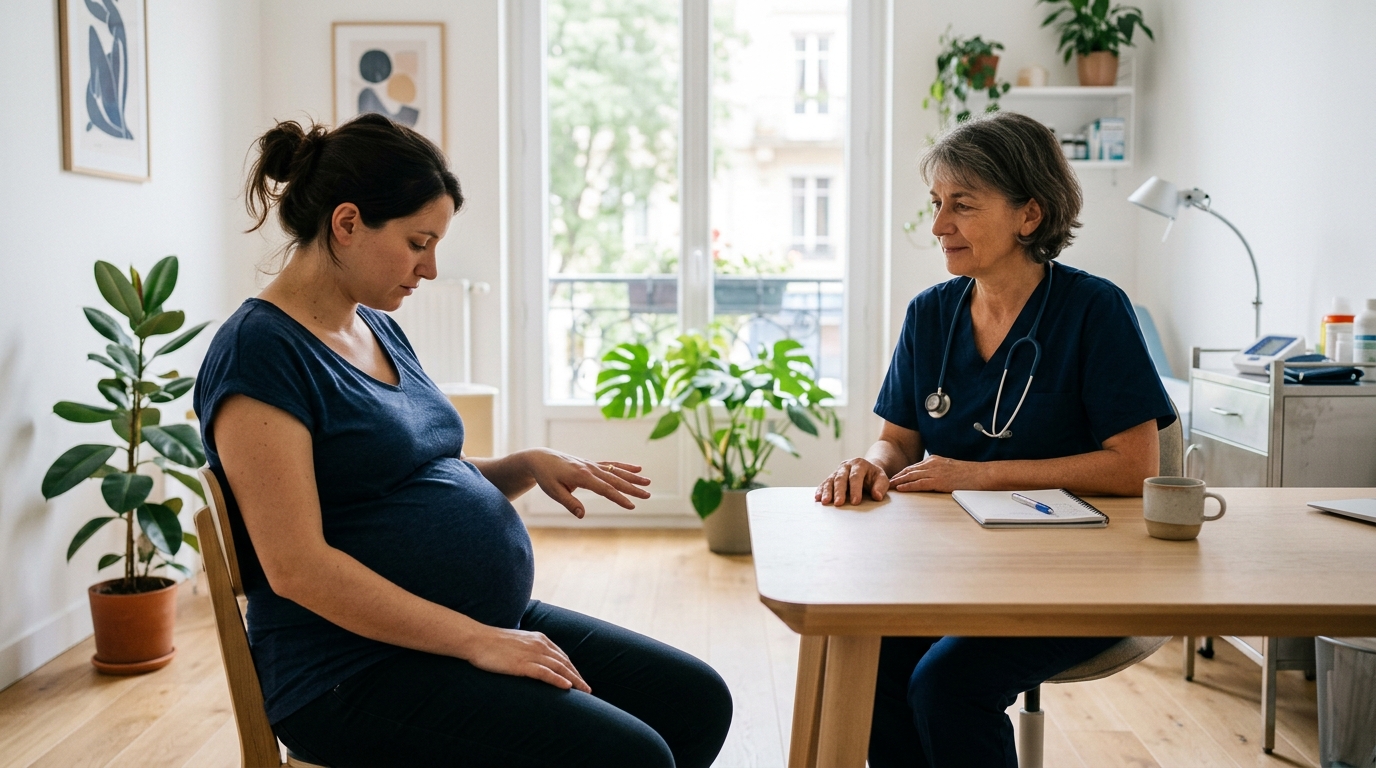 Mes bagues ne passaient plus au 8e mois de grossesse : le jour où je l’ai dit à ma sage-femme, elle m’a posé trois questions très précises