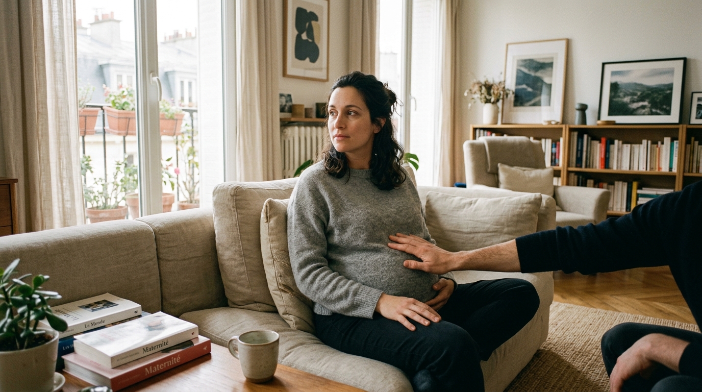 J’ai laissé tout le monde toucher mon ventre pendant 7 mois : le jour où une sage-femme m’a expliqué ce que ça provoquait chez moi